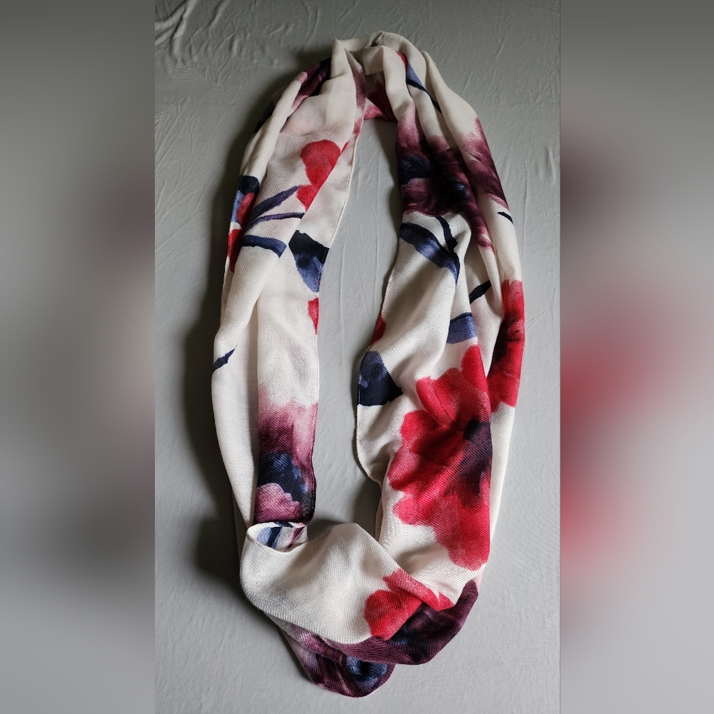Flower Infinity Scarf